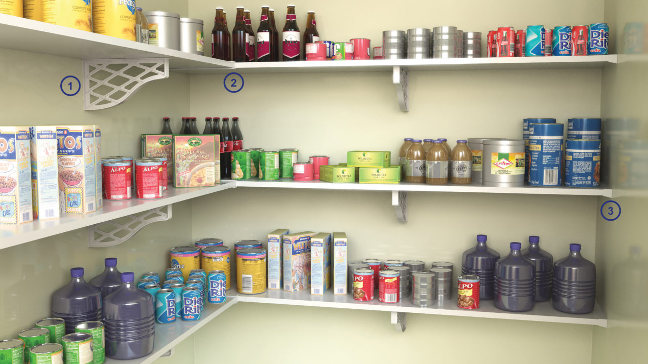 pantry shelf idea